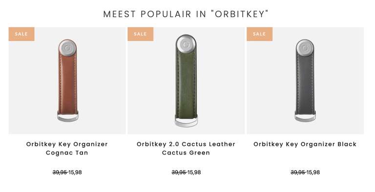 Orbitkey key organiser + accessoires sale