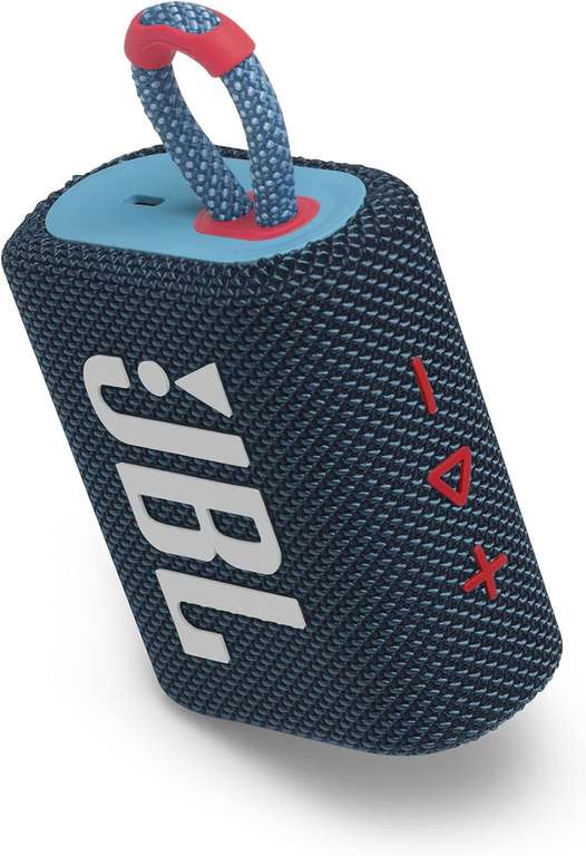 JBL Go 3 - Bluetooth Speaker - Blauw/Paars