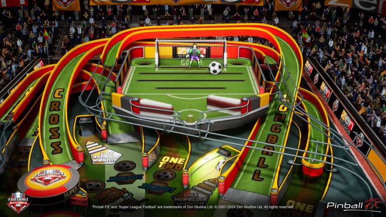 Pinball FX: Super League Football DLC - Gratis gedurende 30 dagen op PC (Steam/Epic Games) en 7 dagen op PS5 & PS4, Xbox & Nintendo Switch