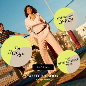 Sale + 10% extra @ Scotch & Soda