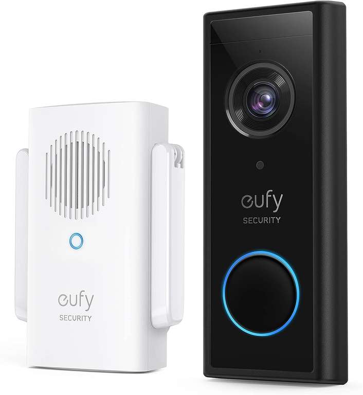 Eufy 2K HD Draadloze Videodeurbel (op batterij)