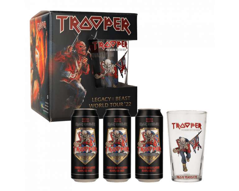 Trooper Iron Maiden giftset €8,95 @ Topdrinks