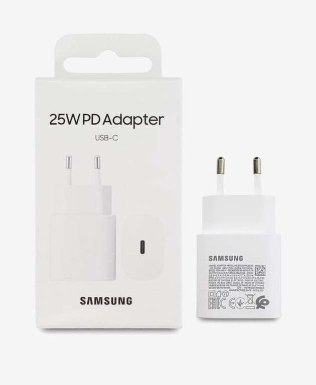 Samsung Super Fast Travel Charger USB-C - 25W - EP-TA800NWEGWW - Wit