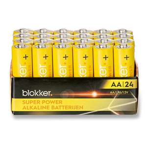 [Blokker] 1+1 Gratis AA en AAA Batterijen - 24 Stuks x2 = 48