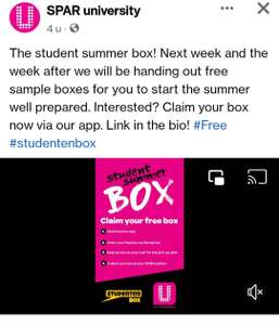 Gratis Spar University summer box