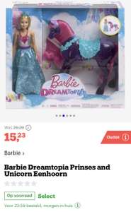 [bol.com] Barbie Dreamtopia Prinses and Unicorn Eenhoorn €14,65