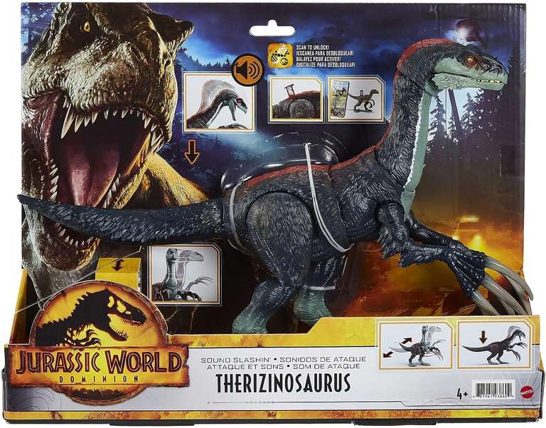 Jurassic World Dominion Slashin' Slasher Therizinosaurus speelgoed met geluid voor €25,99 @ Amazon NL