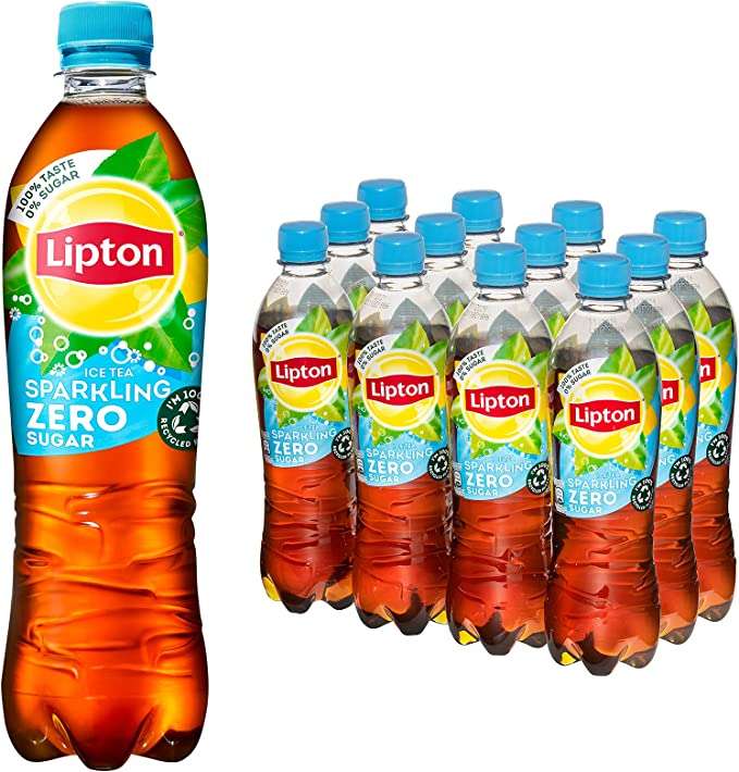 12 flesjes Lipton Ice Tea / Prijs verminderd met statiegeld