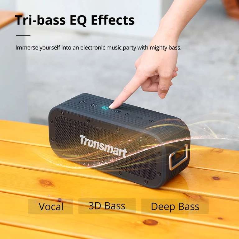 Tronsmart Force X 60W portable outdoor speaker (scoort 4,96 uit 5*)