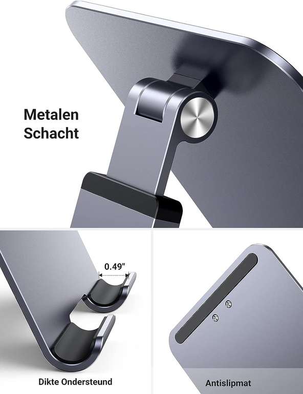 UGREEN Verstelbare aluminium tabletstandaard voor €19,75 @ Amazon NL