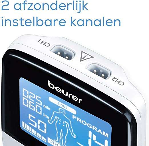 Beurer EM 49 Digitale TENS/EMS, 3-in-1 Elektrostimulatie Apparaat