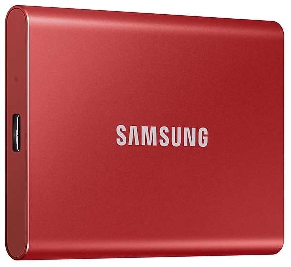 Samsung Portable SSD T7 1TB Rood