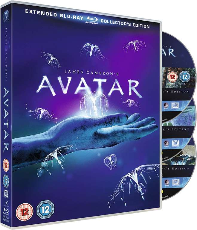 Avatar: Collector's Extended Edition blu-ray (UK versie alleen ENG subs)