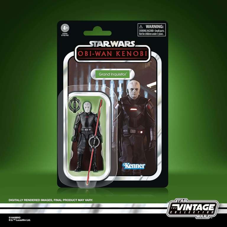 Hasbro Star Wars: Obi-Wan Kenobi Vintage Collection Grand Inquisitor figuurtje voor €13,02 @ Amazon NL
