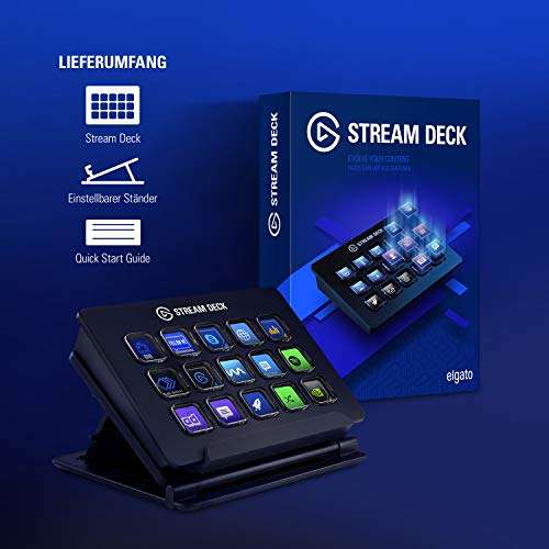 Elgato Stream deck met 15 aanpasbare LCD-knoppen
