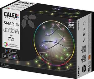 Calex Smart - Slimme Kerstverlichting - RGB - 200 LED's - 25 meter - Multicolor - Lichtsnoer voor binnen & buiten gebruik