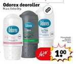 Odorex Deoroller voor €1 Kruidvat