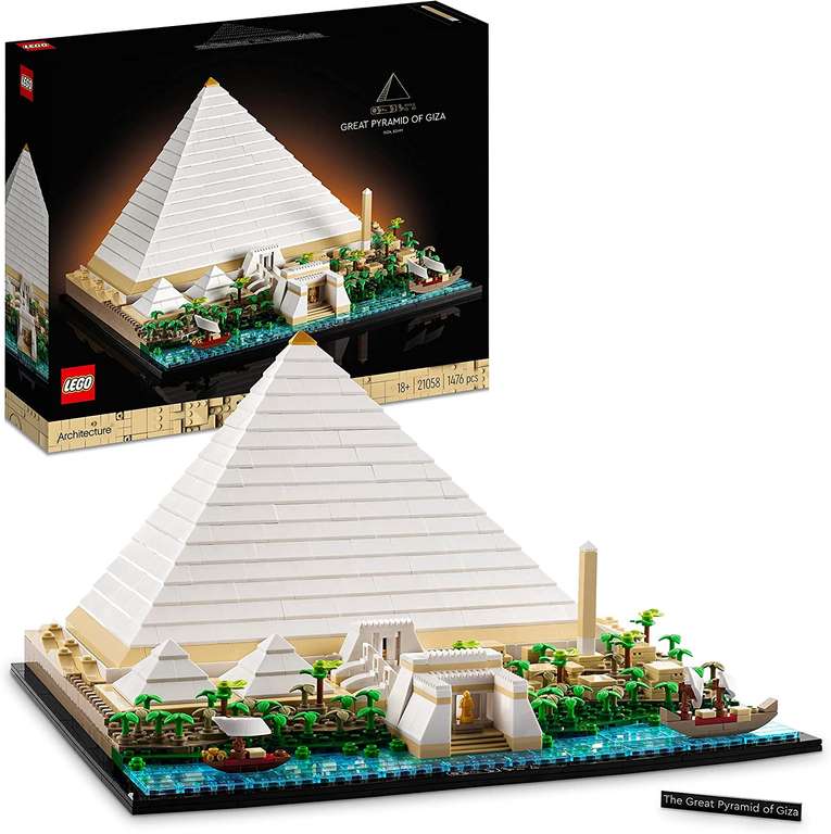Lego Architecture Grote Piramide van Gizeh 21058