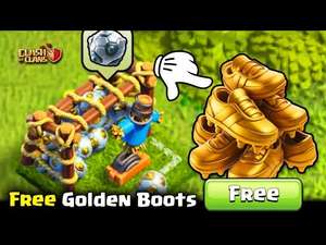 Clash of clans - Gratis 150 football & 100 golden boots