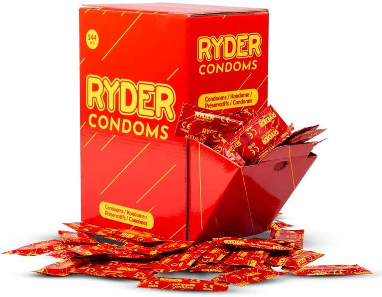 Ryder condooms, feestverpakking met 144 stuks