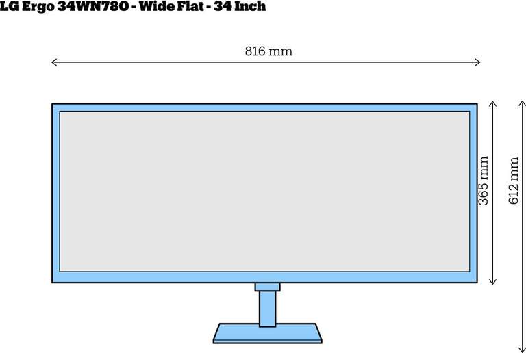 LG Ergo 34WN780 - Ultrawide QHD Monitor - 34 inch - Bol.com Dagdeal