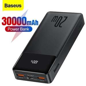 Baseus 30000 mAh powerbank voor €31,45 @ BangGood