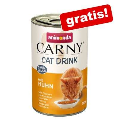 Gratis Animonda Carny Cat Drink (kip/140ml) bij minimale besteding van €9 @ Zooplus