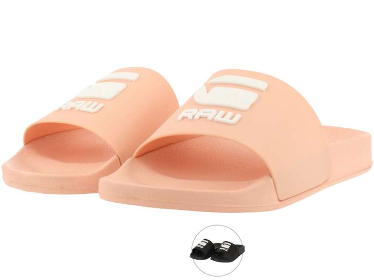 G-Star Raw Cart III dames slippers (zwart en roze) voor €7,95 @ iBOOD