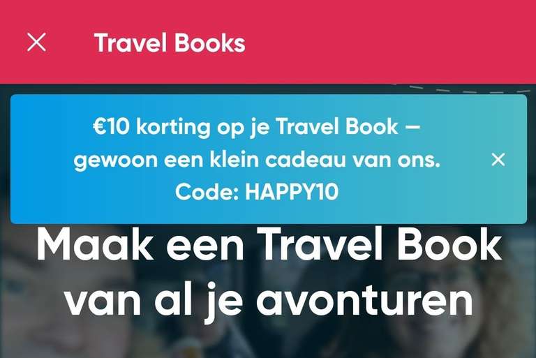 10 euro korting op je travel book bij polarsteps