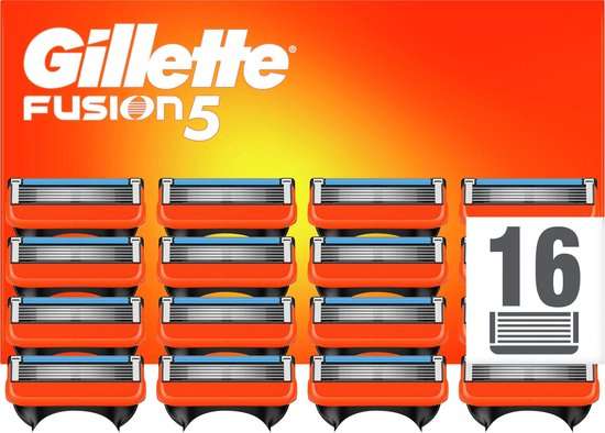 Gillette Fusion5 Scheermesjes - 16 Navulmesjes - Brievenbusverpakking @Bol.com