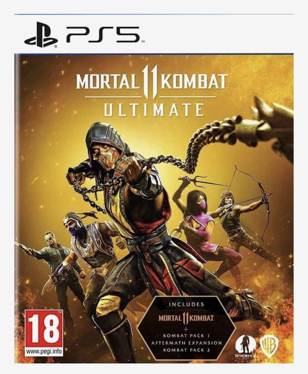 [BELGIË] Mortal Kombat 11 Ultimate PS5