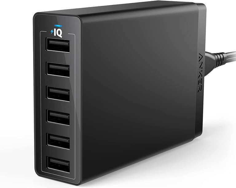 [Prime deal] Anker PowerPort 6 (60W 6 Port USB Charger)