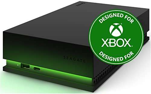 Seagate Game Drive Hub Xbox 8 TB External Hard Drive 3.5 Inch USB 3.0 Xbox Model No.: STKW8000400