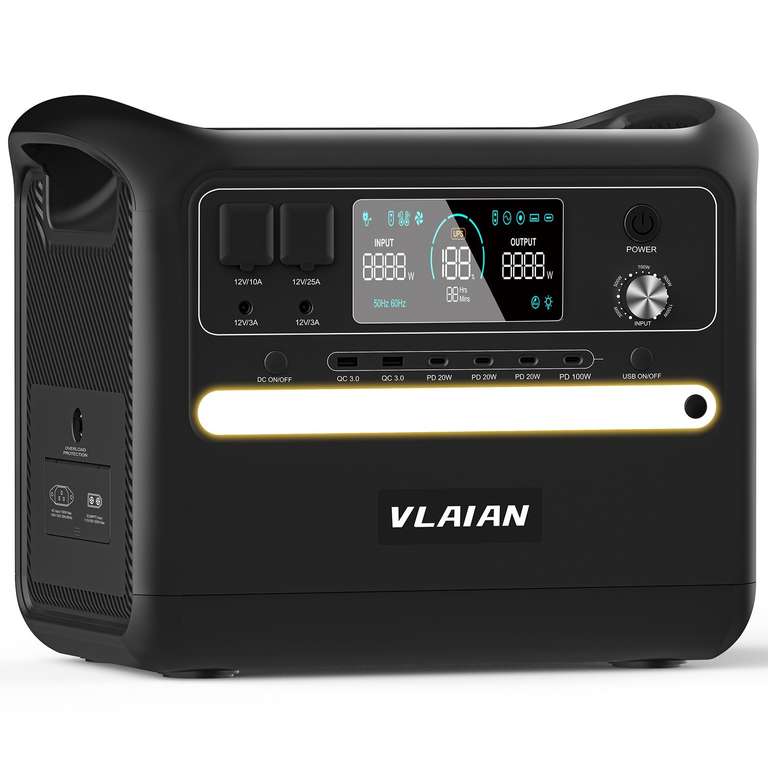 VLAIAN S2400 Portable Power Station 2048Wh