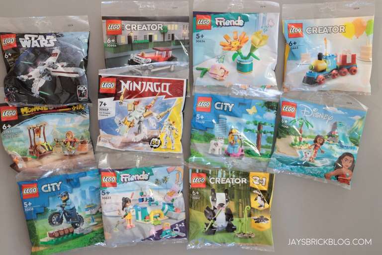 Action: Lego polybags