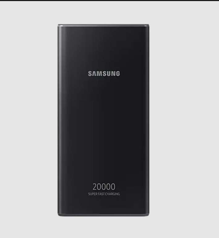 Samsung 20.000 mAh Battery pack - Storm Gray powerbank