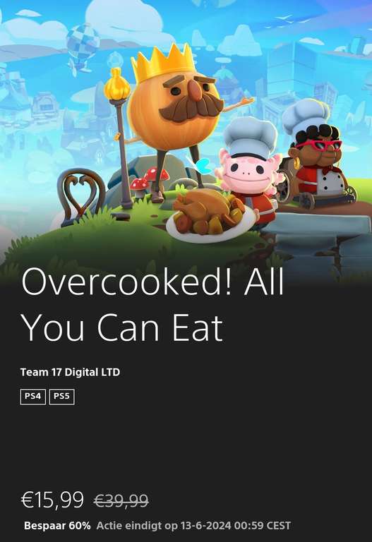 Overcooked All You Can Eat PlayStation