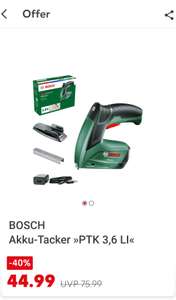 (grensdeal) Bosch tacker PTK 3,6V Li