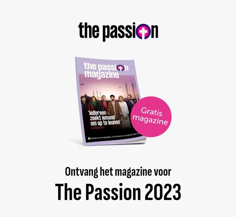 The passion 2023 magazine