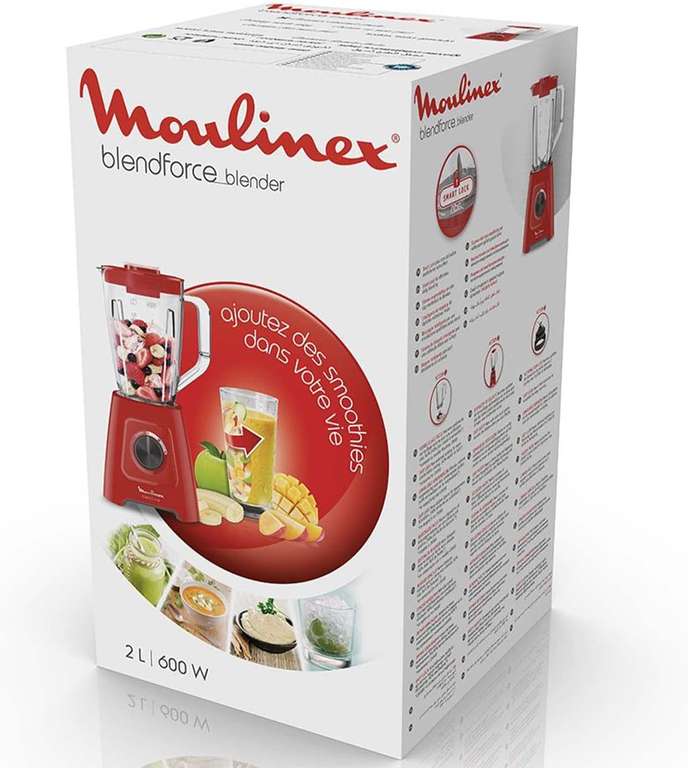 Moulinex Blendforce 2 LM420 Blender Rood