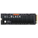 WD_BLACK SN850X | NVMe SSD | Met Heatsink | 2TB | PCIe Gen4-Technologie | Read 7.300 MB/s | Write 6.600 MB/s