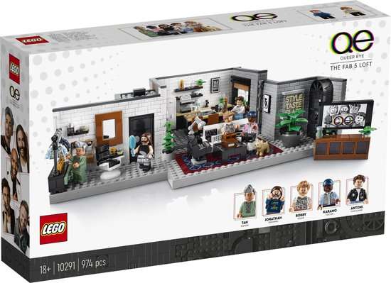 LEGO Creator Expert Queer Eye De Fab 5 loft - 10291