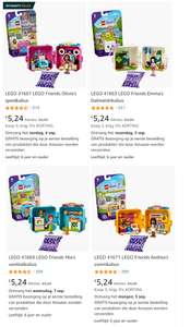 LEGO Friends kubussen €5,24 per stuk bij Amazon