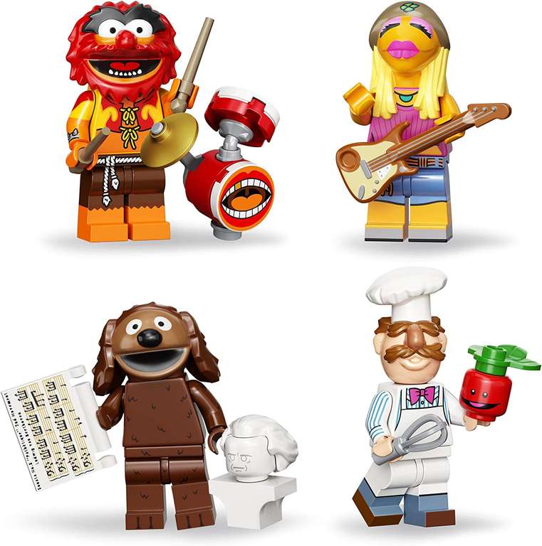 LEGO 71035 Minifiguren De Muppets - set van 6 Serie 22 Limited Edition