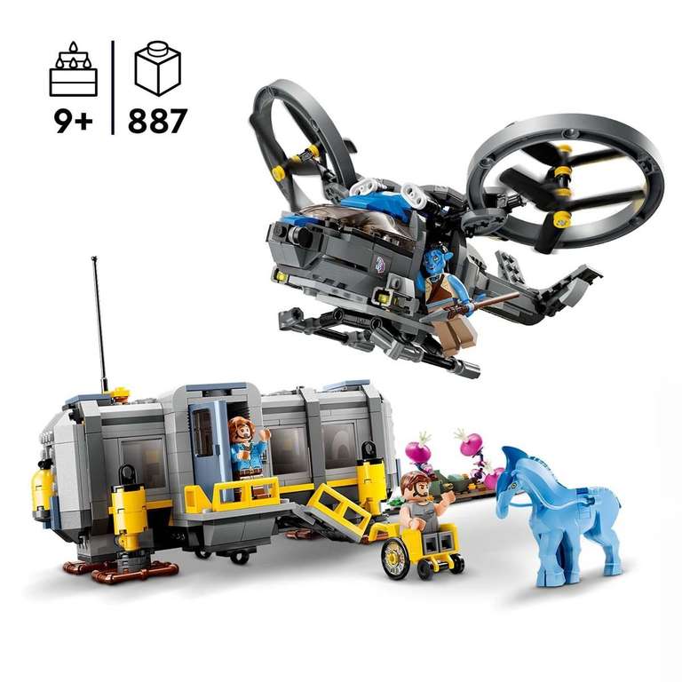 LEGO Avatar 75577 Mako onderzeeër en 75573 Zwevende bergen