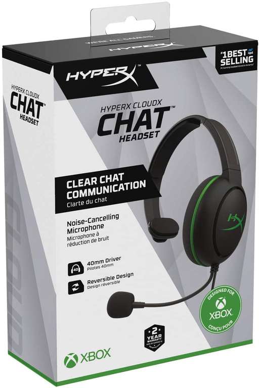 HyperX CloudX Chat Headset Xbox - Pepper.com