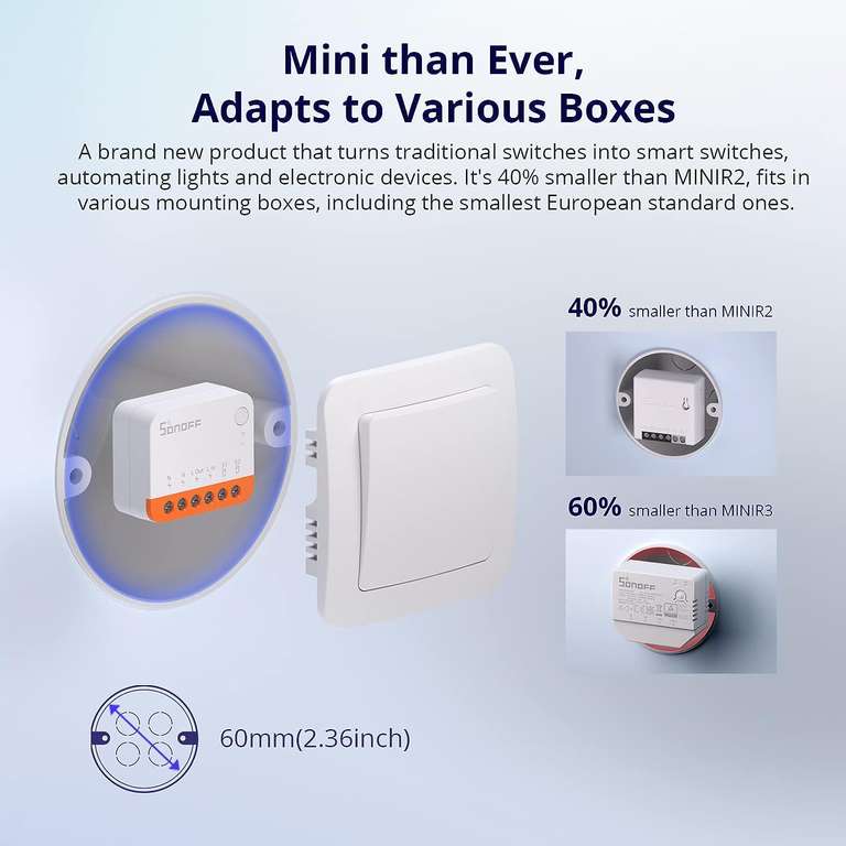 [Prime Deal] Sonoff MINI R4 Extreme smart switch wifi