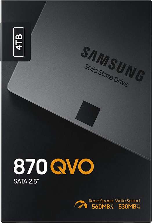 Samsung 870 QVO 4TB 2.5 inch SATA III