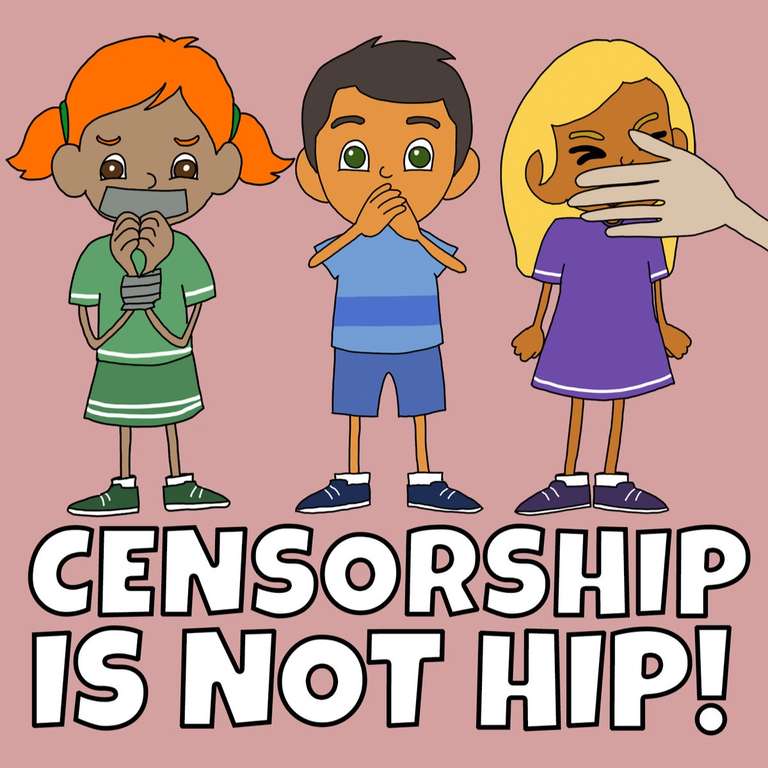 Kinderboekje: Censorship Is Not Hip