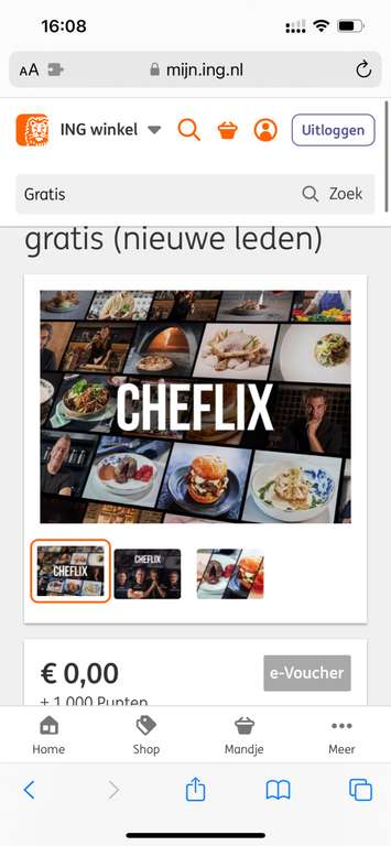 2 maanden gratis Cheflix voor nieuwe klanten!